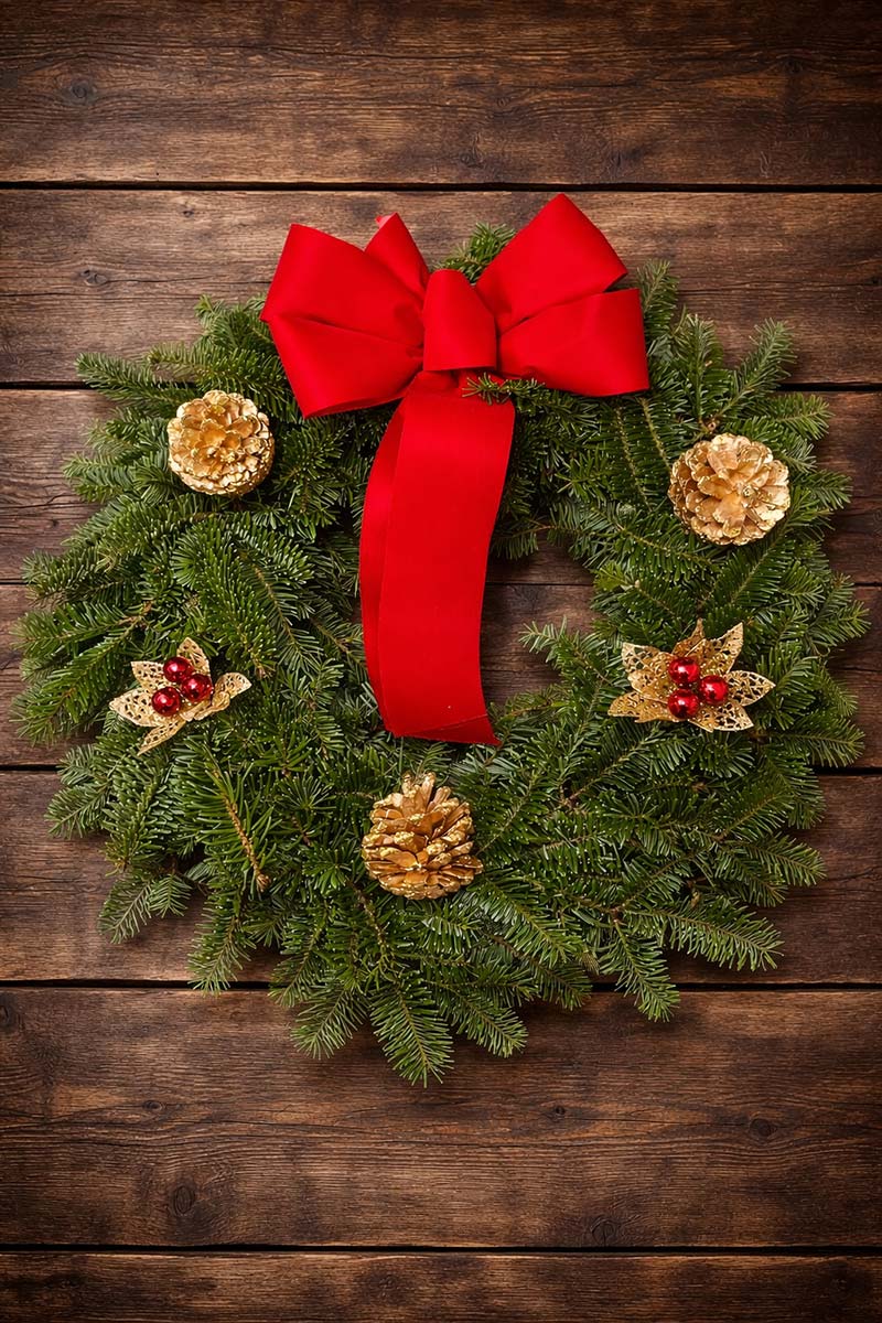 Fresh Christmas Wreath